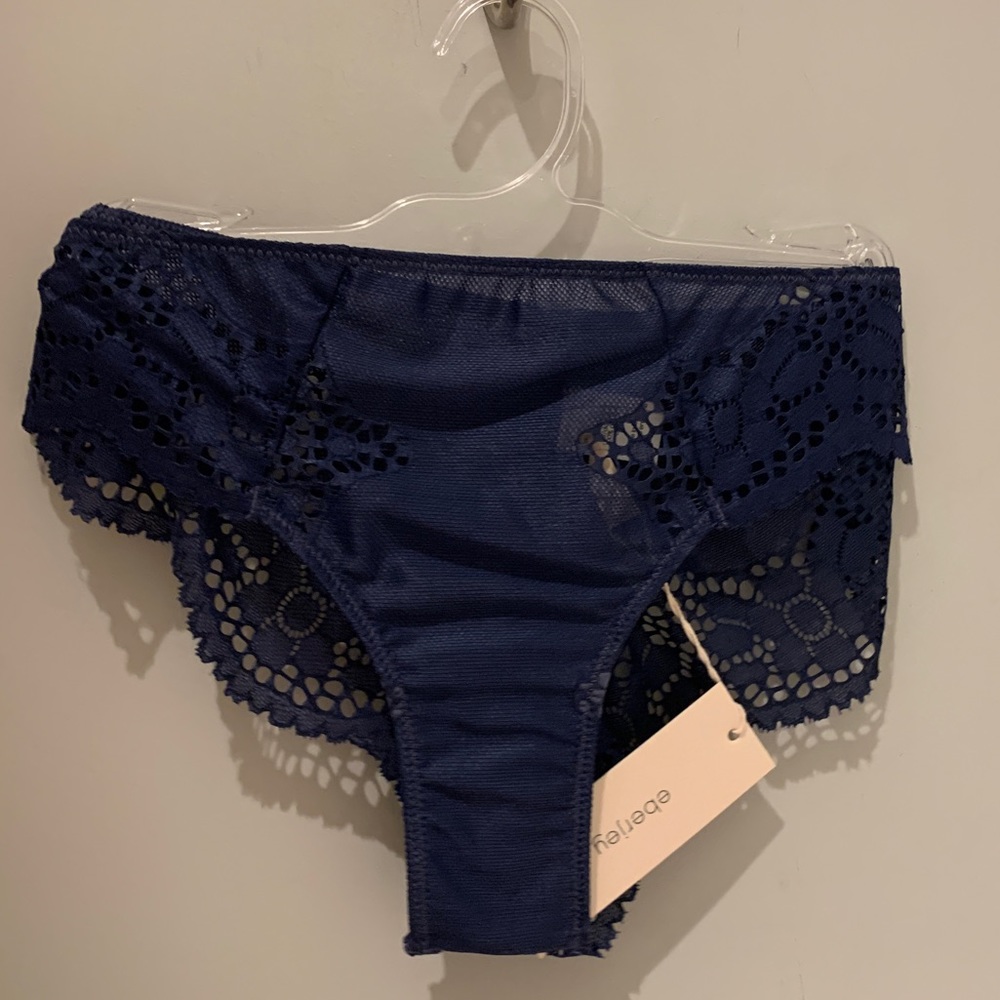 Beatrix Cheeky Bikini Crown Blue